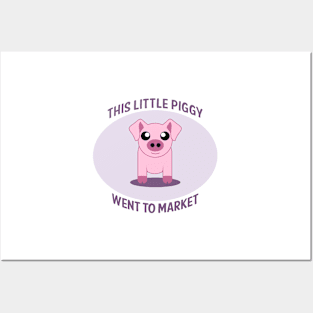 This Little Piggy Posters and Art